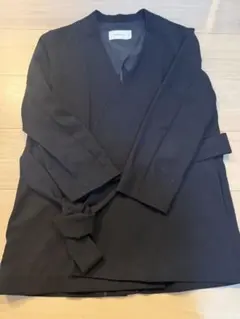 FRAY.I.D ブラック ノーカラージャケット サイズ0