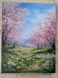 あ*め様 【春の散歩道】アクリル画 F3 風景画 絵画 あ*め様 【春の散歩道】アクリル画 F3 風景画 絵画 - メルカリ