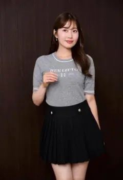 Herlipto Logo Jacquard Knit Topのサムネイル