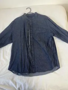 ダークブルーデニムシャツ M