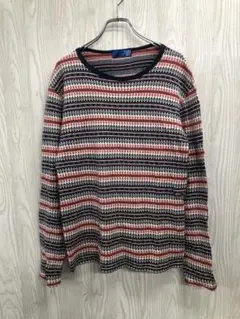 z-861 BEAMS ストライプ柄 長袖Tシャツ S