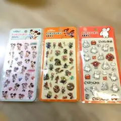 メ*ヤ様 ズートピア ベイマックス ミッキー ディズニー ぷくぷくシール うるち