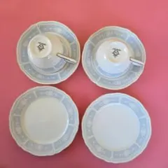 Noritake ノリタケ レースウッドゴールド　カップ＆ソーサー　プレート