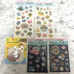 エンジェルブルー エポキシシール2種　デニムステッカー　デイジーラバーズ