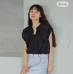 プリンさん専用 IENA イエナ SO コットンフレンチフリルブラウス