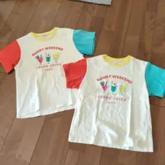 アプレレクール Tシャツセット 140 130 お揃い