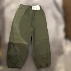 ユニクロ　ウォームイージーパンツ　110 オリーブ