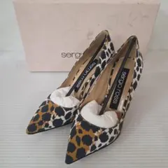 Sergio Rossi レオパード柄 パンプス 22.0cmのサムネイル