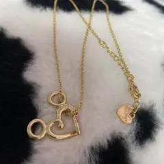 ディズニー　ゴールド ハート型 ネックレス