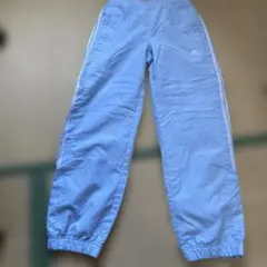 【ADIDAS ジョギングパンツ】　S ライトブルー