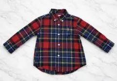 ラルフローレン ベビー チェックシャツ 12M（80） 長袖