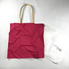 ミーバイイッセイミヤケ　ORIGAMI TOTE トートバッグ　バイカラーのサムネイル