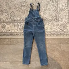 GU デニムオーバーオール 150cm