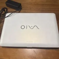 Sony VAIO ホワイト ノートPC ACアダプター付きのサムネイル