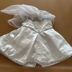 ビルドアベア　ウエディングドレス　ぬいぐるみ用コスチューム　シェリーメイS