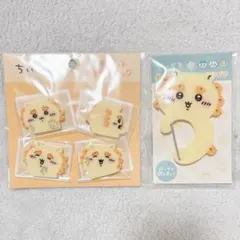 シーサー アクリルバッジ ＆ ダイカットアクリルカラビナ 2点