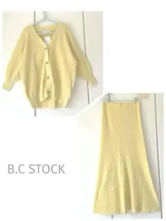 新品　カーディガン マーメイドスカート セットアップ カーディガンセットアップ