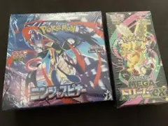 ポケモンカード　ニンジャスピナー　メガドリームex シュリンク付き　各1box