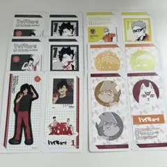 ハイキュー　きゃらくたぶるステッカー　月島黒尾