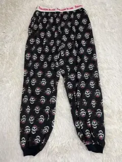 レア新品ラスベガス購入トレジャーアイランドホテル スカル柄パンツ デッドストック