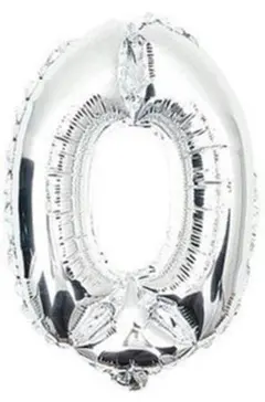 フィルムバルーン 0 ゼロ シルバー 誕生日 バースデー ウェディング 記念日