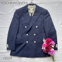 koichi nakanishi テーラーメイド　ウール オンリー　青