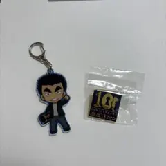 名探偵コナン リアル脱出ゲーム10周年記念ピンバッジ　伊達さんアクキーセット