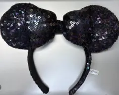 ミッキー型スパンコールカチューシャ