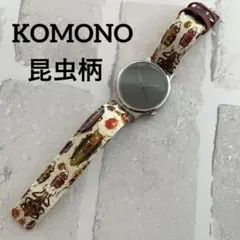 【稼動品】KOMONO コモノ ファブリックベルト　昆虫柄のサムネイル