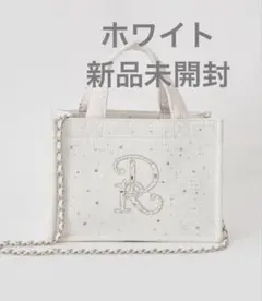 Darich ダーリッチ DRエンブロイダリービジューミニトート WHT - メルカリ