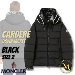 新品未使用タグ付☆MONCLER CARDERE ダウン TG2 Black L