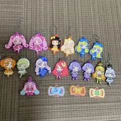 ひみつのアイプリ　ガチャキーホルダー18個