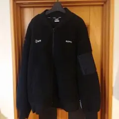 gu×SOPH. コラボ ボアジャケット XL ブラック MA-1