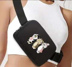 モフサンド　猫デザイン　ショルダーバッグ　ウエストポーチ　mofusand