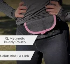 【新品未使用】マグネット式 ウエストポーチ　ランニングポーチ