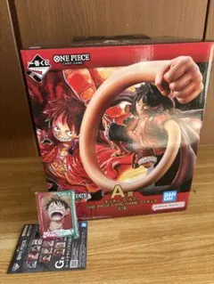 ワンピースカードゲーム A賞 ルフィ+G賞