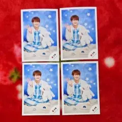 美少年 浮所飛貴 ミニフォト4枚 グリーティングフォ ト公式写真