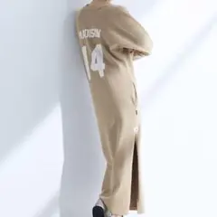 MADISONBLUE×éclat 別注フットボールワンピース - メルカリ