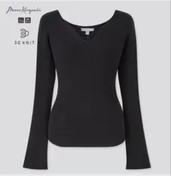 Uniqlo and Mame Kurogouchi 3Dリブセーター　ユニクロ