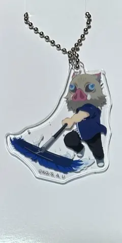 ☆鬼滅の刃×ローソン☆アクリルキーホルダーA☆嘴平伊之助