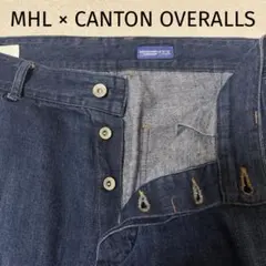 MHL. MARGARET HOWELL ダークブルー ワイドレッグ デニムのサムネイル