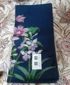新品 大判 ハンカチ 藍染53×53cm