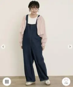 サマンサモスモス☆デニムサロペット