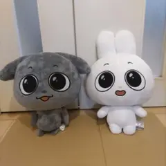 ②Kkamung&Angto めちゃもふぐっとぬいぐるみ 2種セット