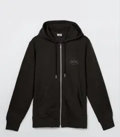 DIESEL ジップアップパーカー ブラックのサムネイル