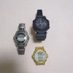 カシオ G-SHOCK Baby-G 3本セット ジャンク品のサムネイル