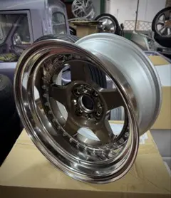 WORK CR01 15インチ 4穴 PCD100 深リム 新品