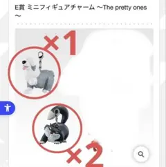 ピ*！様 一番くじ　ディズニープリンセス　ミニフィギュアチャーム　マックス　ルシ