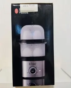 ラッセルホブス 蒸し器 電気 スチームクッカー ゆで卵器 タイマー付きのサムネイル