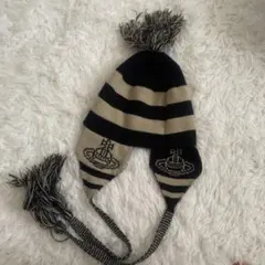 Vivienne Westwood ニット帽 ポンポン付き レアモデル - メルカリ